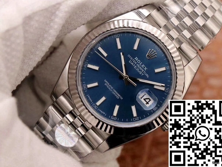 Rolex Datejust Factory 126334 Blue Dial AR 41 0921